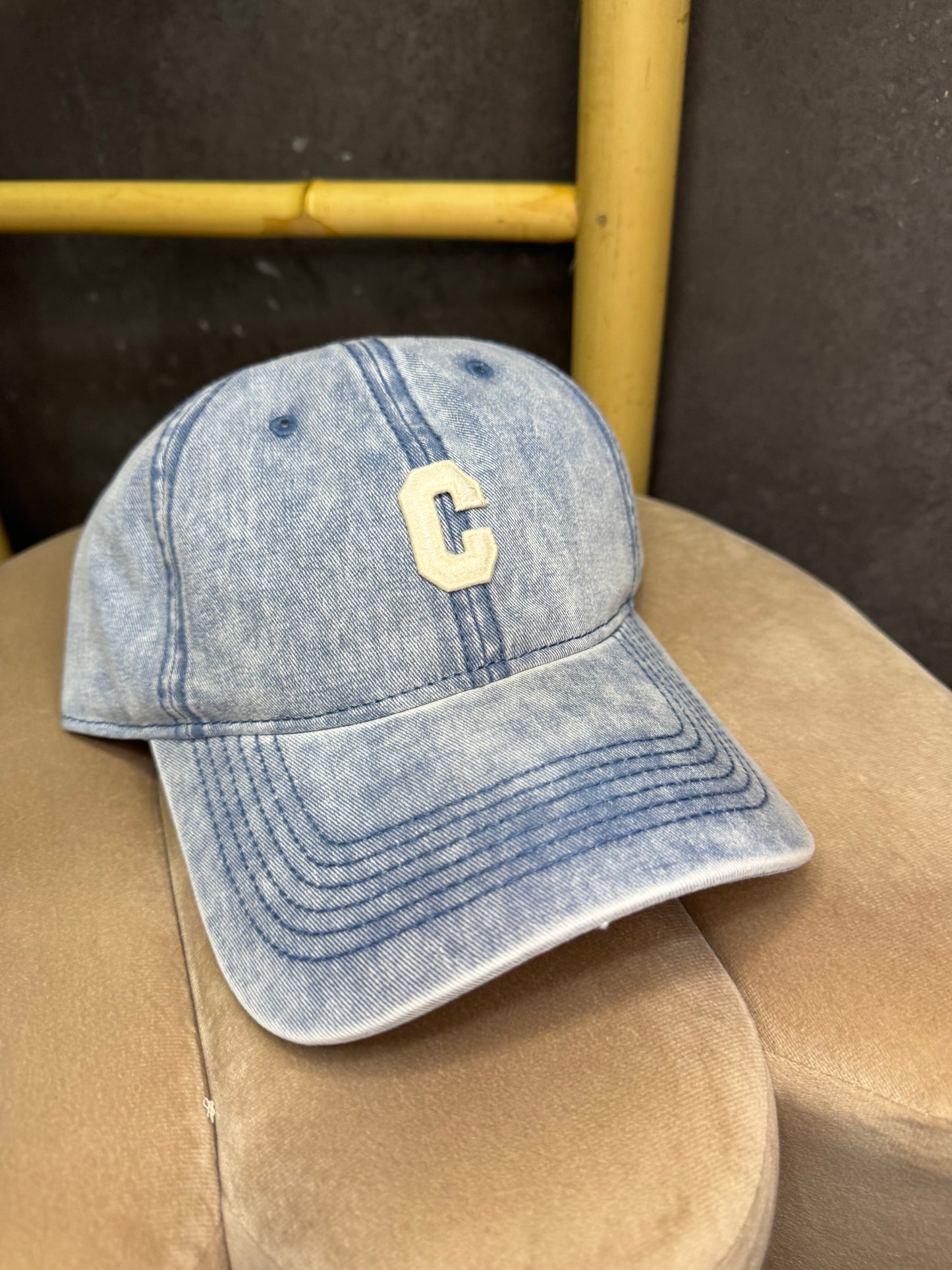 Gorra vaquera azul