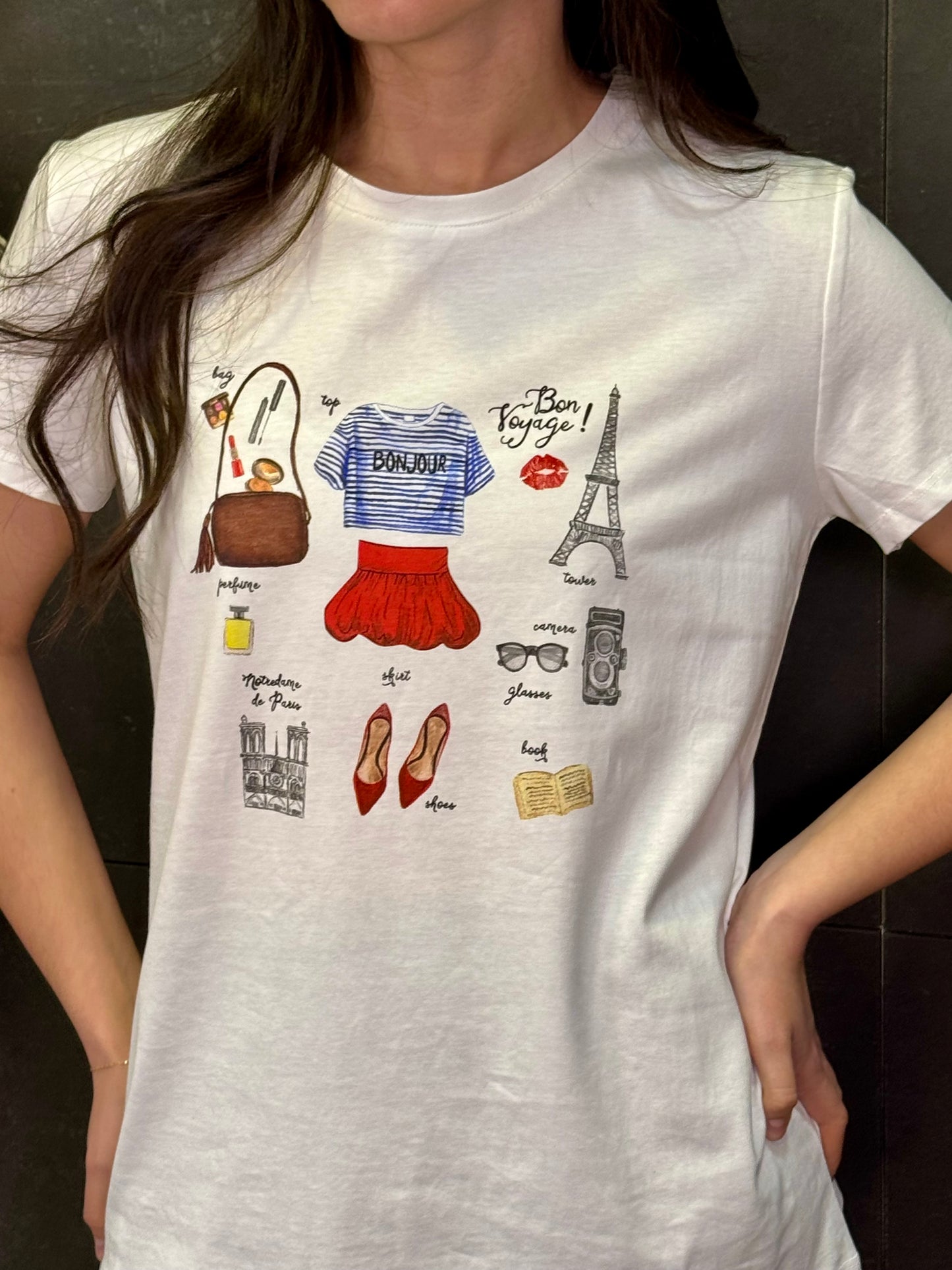 Camiseta Bonjour