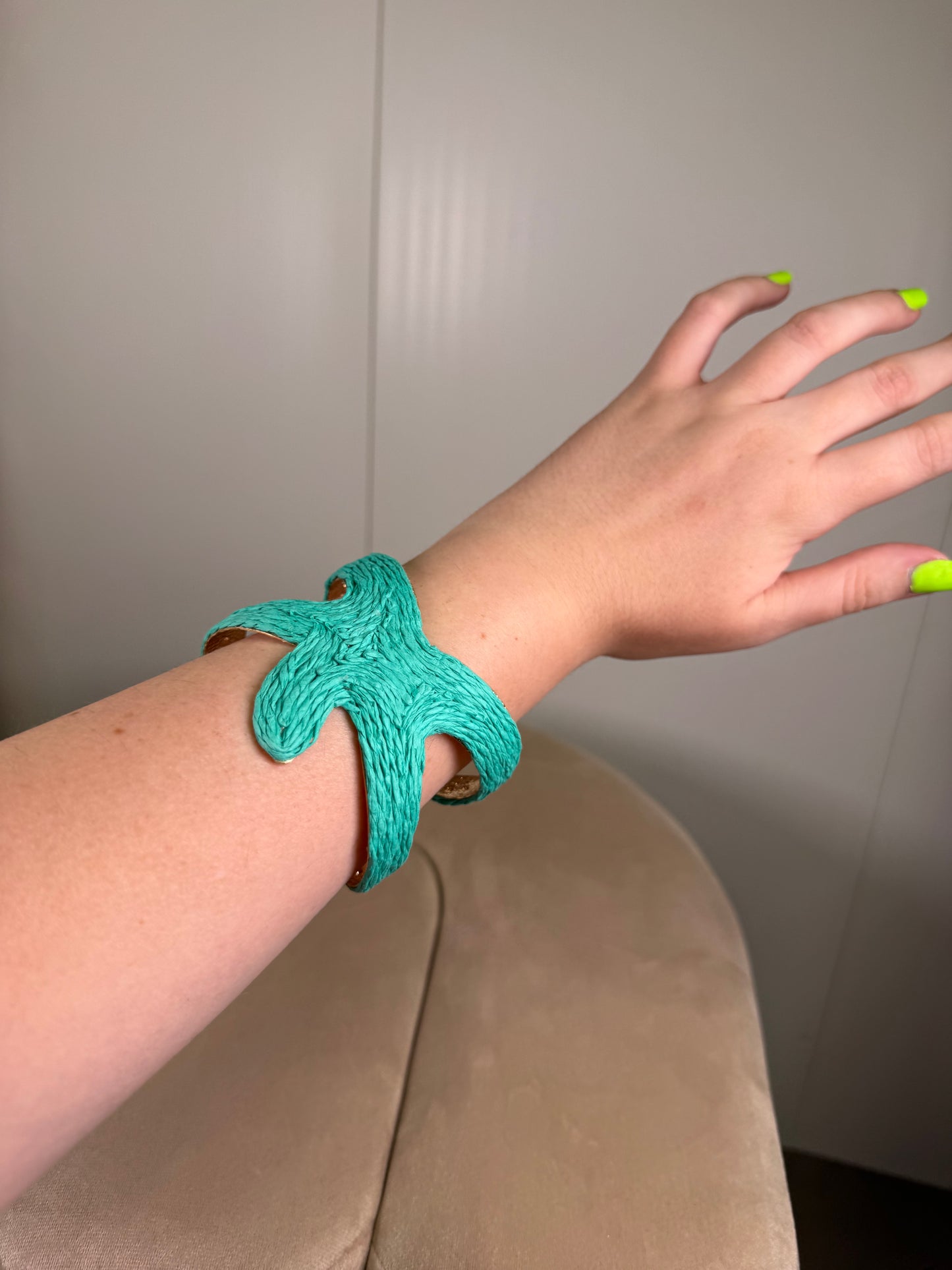 Pulsera Estrella verde