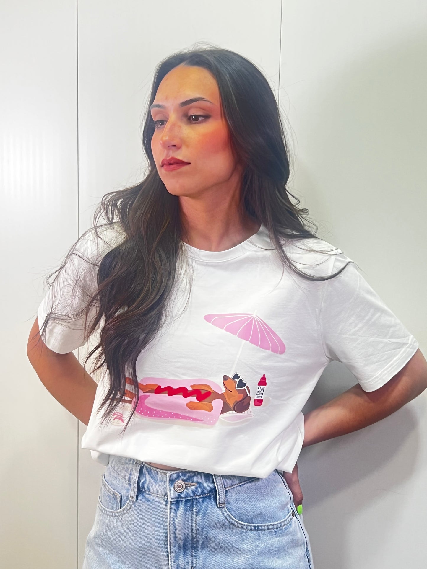 Camiseta Perro sol