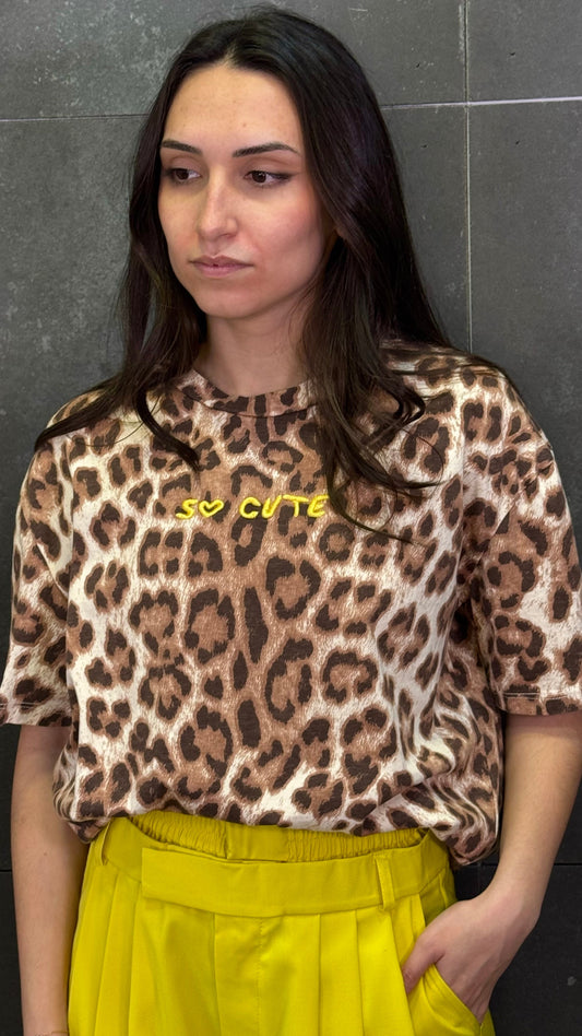 Camiseta So Cute Amarillo