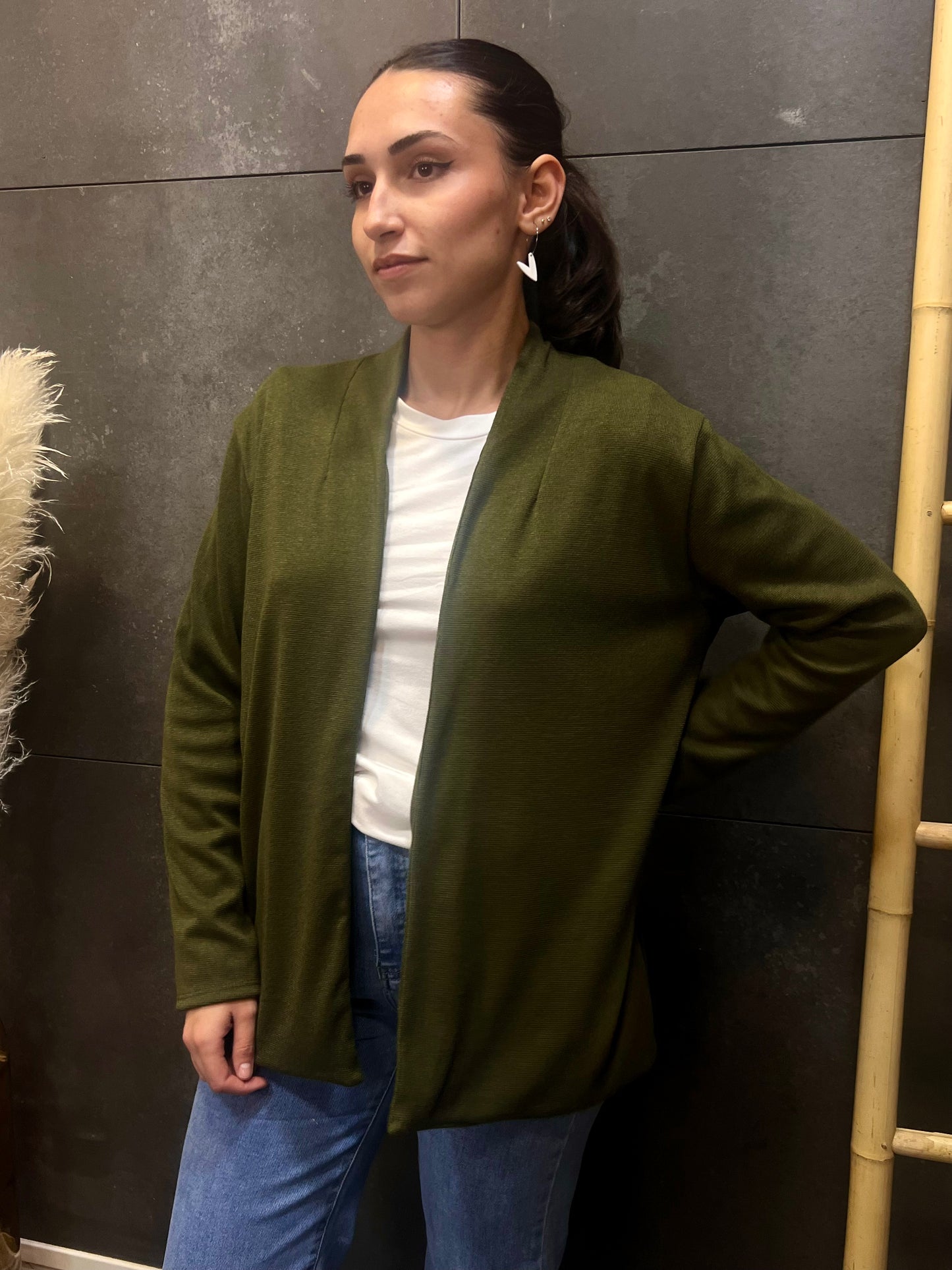 Chaqueta abierta