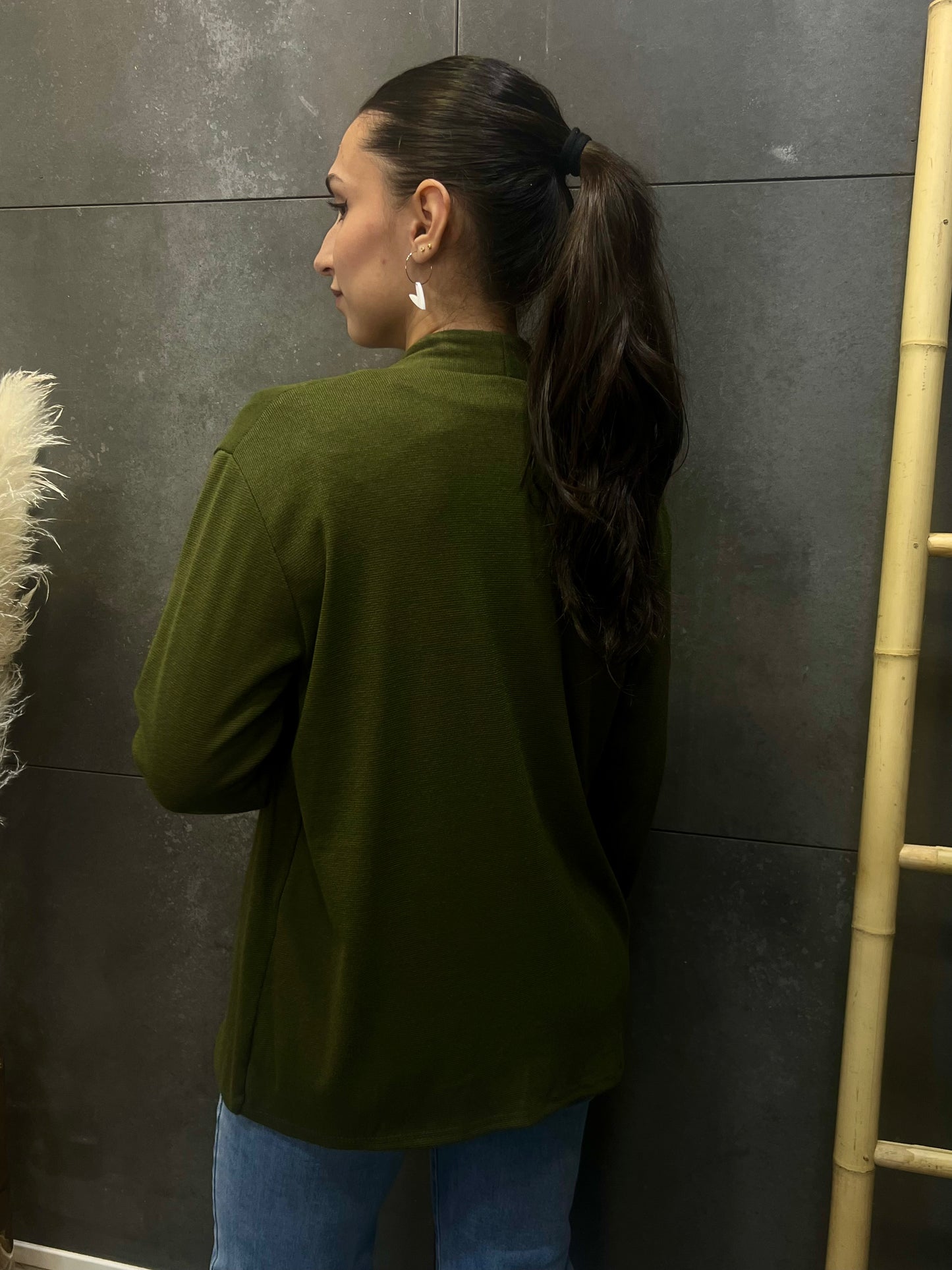 Chaqueta abierta