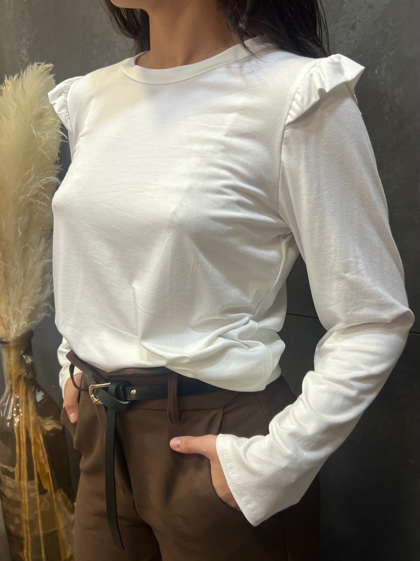 Camiseta Volante Básica