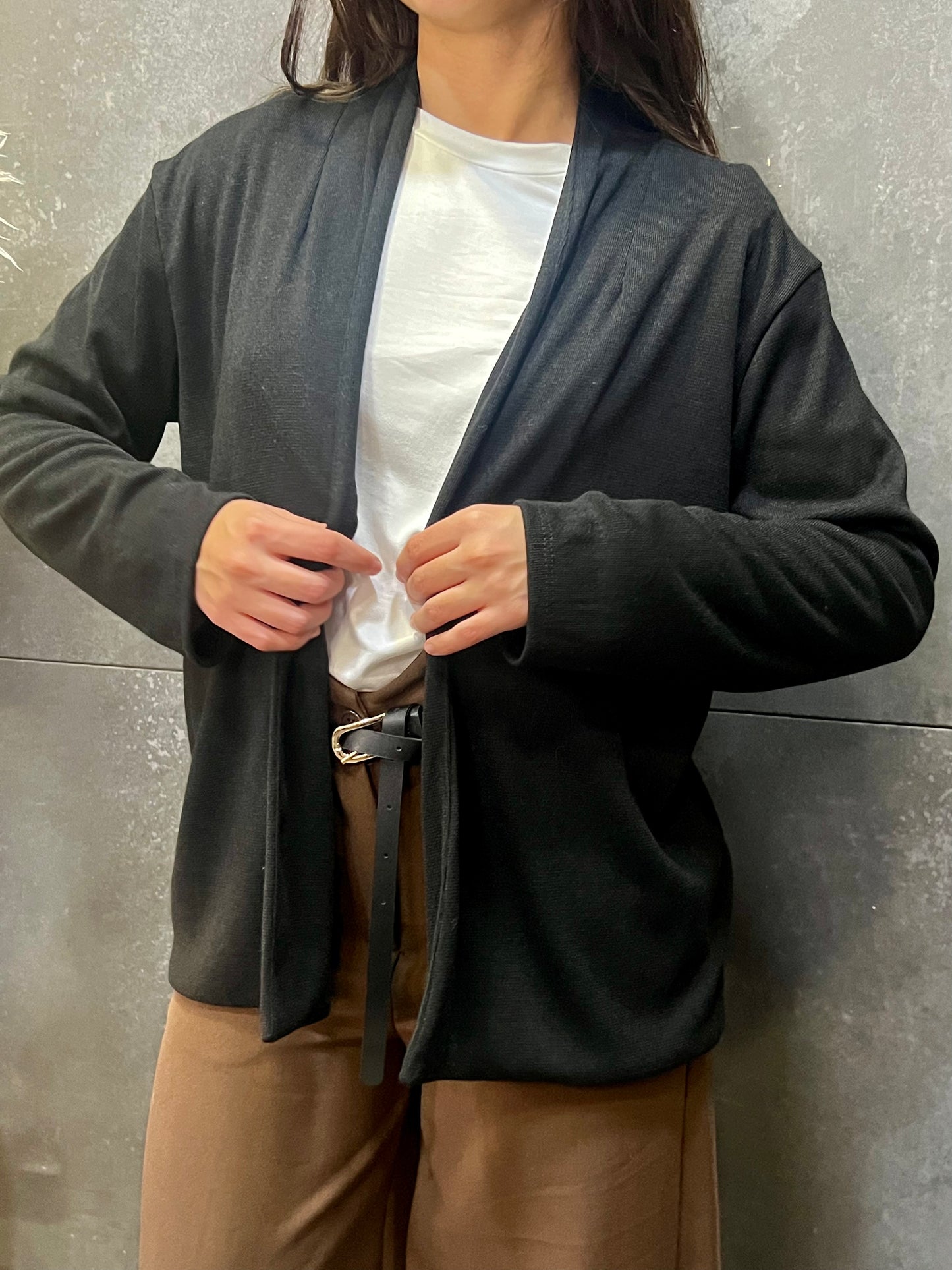 Chaqueta abierta