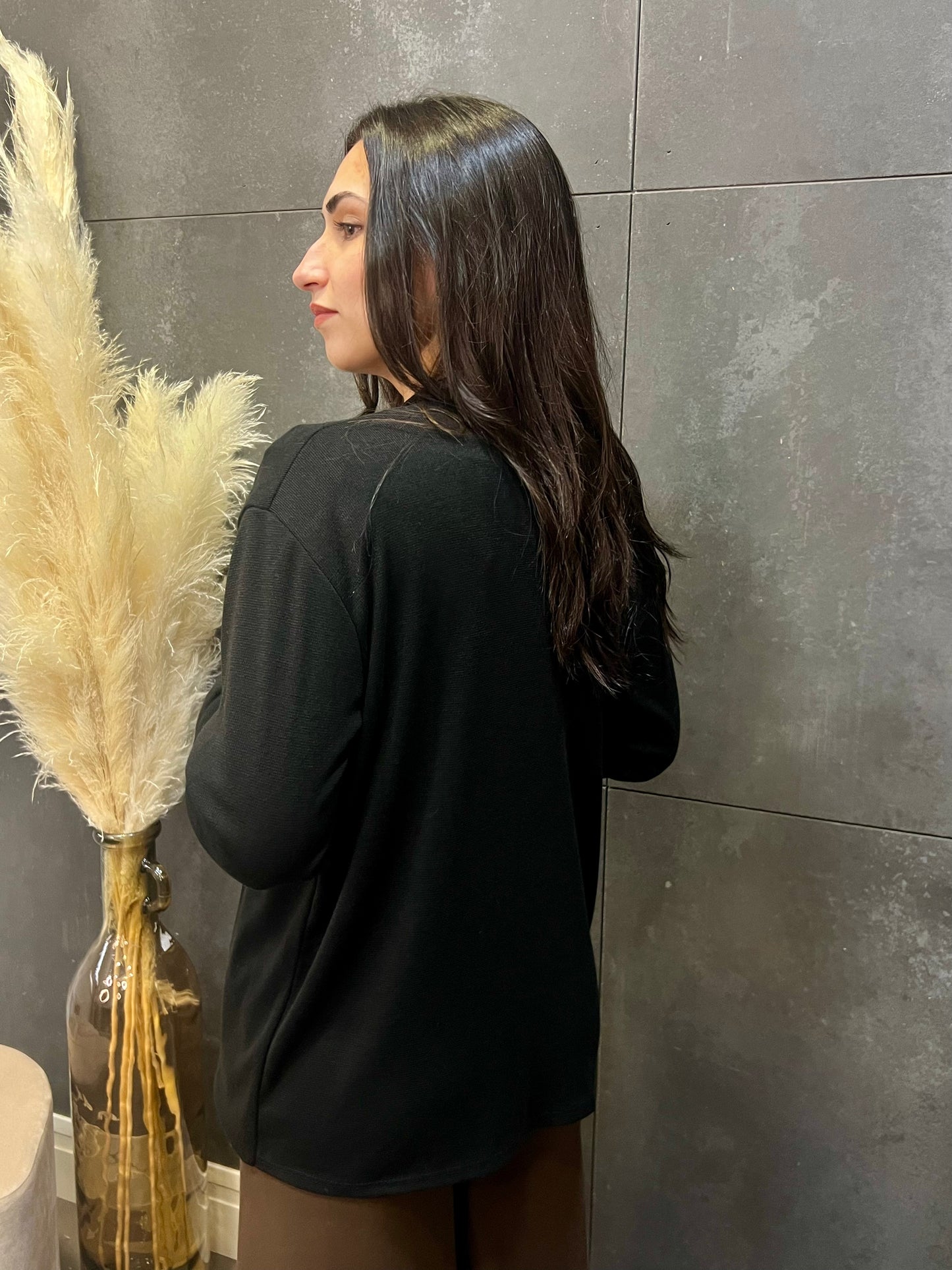 Chaqueta abierta