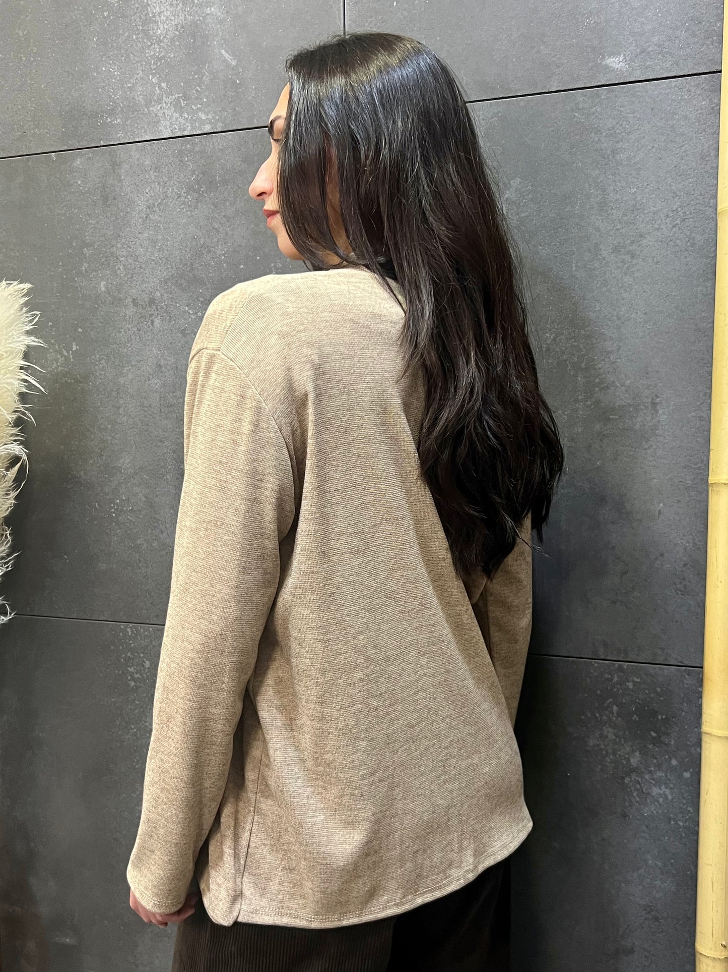 Chaqueta abierta